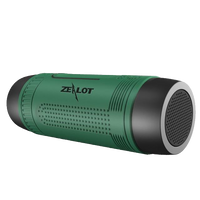 The Ultimate Outdoor Portable Speaker with LED Flashlight & Powerbank