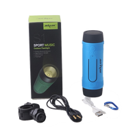 The Ultimate Outdoor Portable Speaker with LED Flashlight & Powerbank