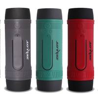 The Ultimate Outdoor Portable Speaker with LED Flashlight & Powerbank