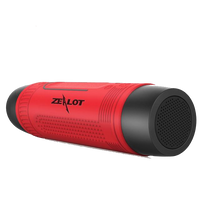 The Ultimate Outdoor Portable Speaker with LED Flashlight & Powerbank