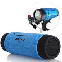 The Ultimate Outdoor Portable Speaker with LED Flashlight & Powerbank